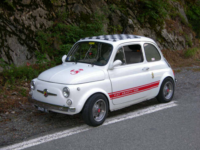 vecchia fiat 500 abarth